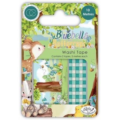 Craft Consortium Bluebells And Buttercups - Washi Tape